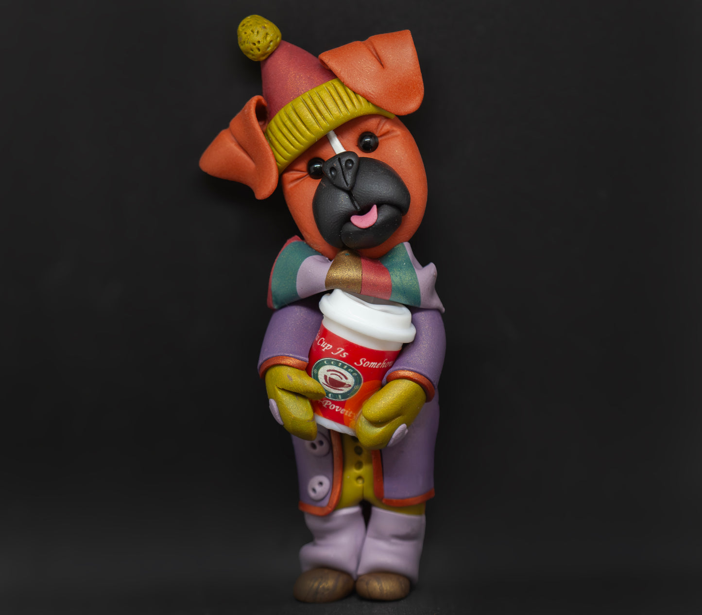 Boxer Coffee Ornament