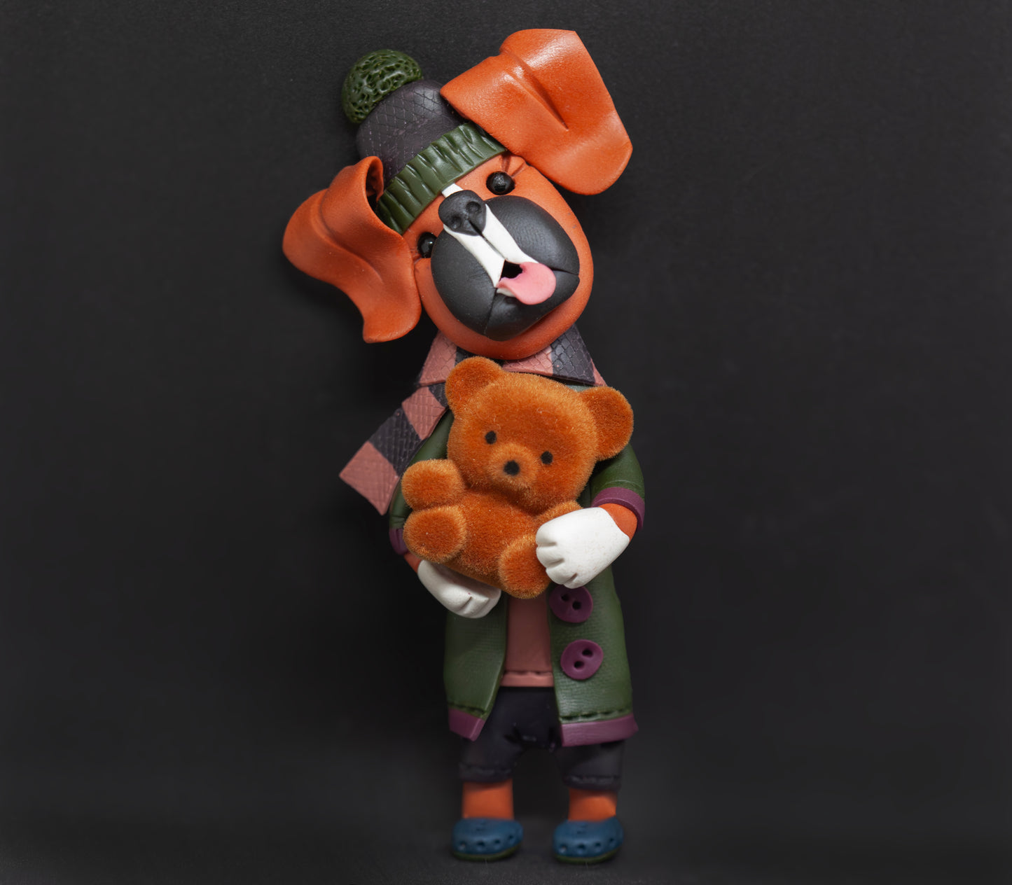 Boxer Teddy Ornament