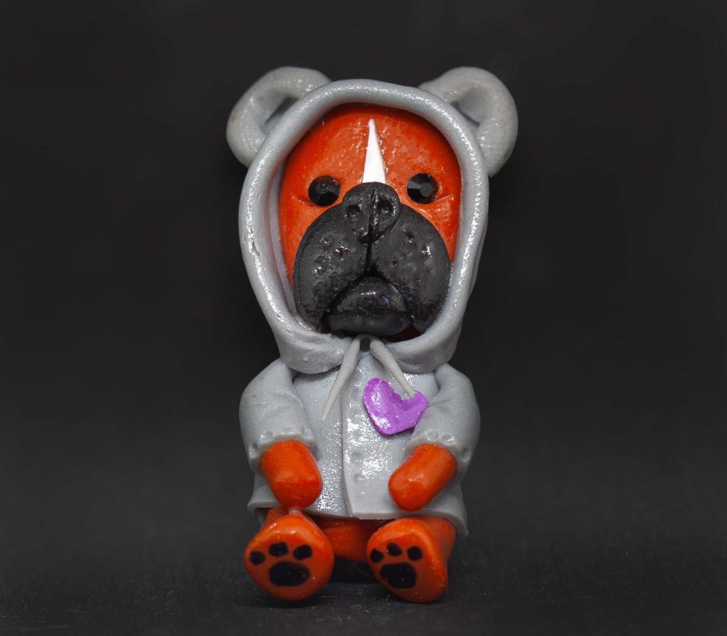 Boxer Baby Boy Hoodie Brooch (Copy)