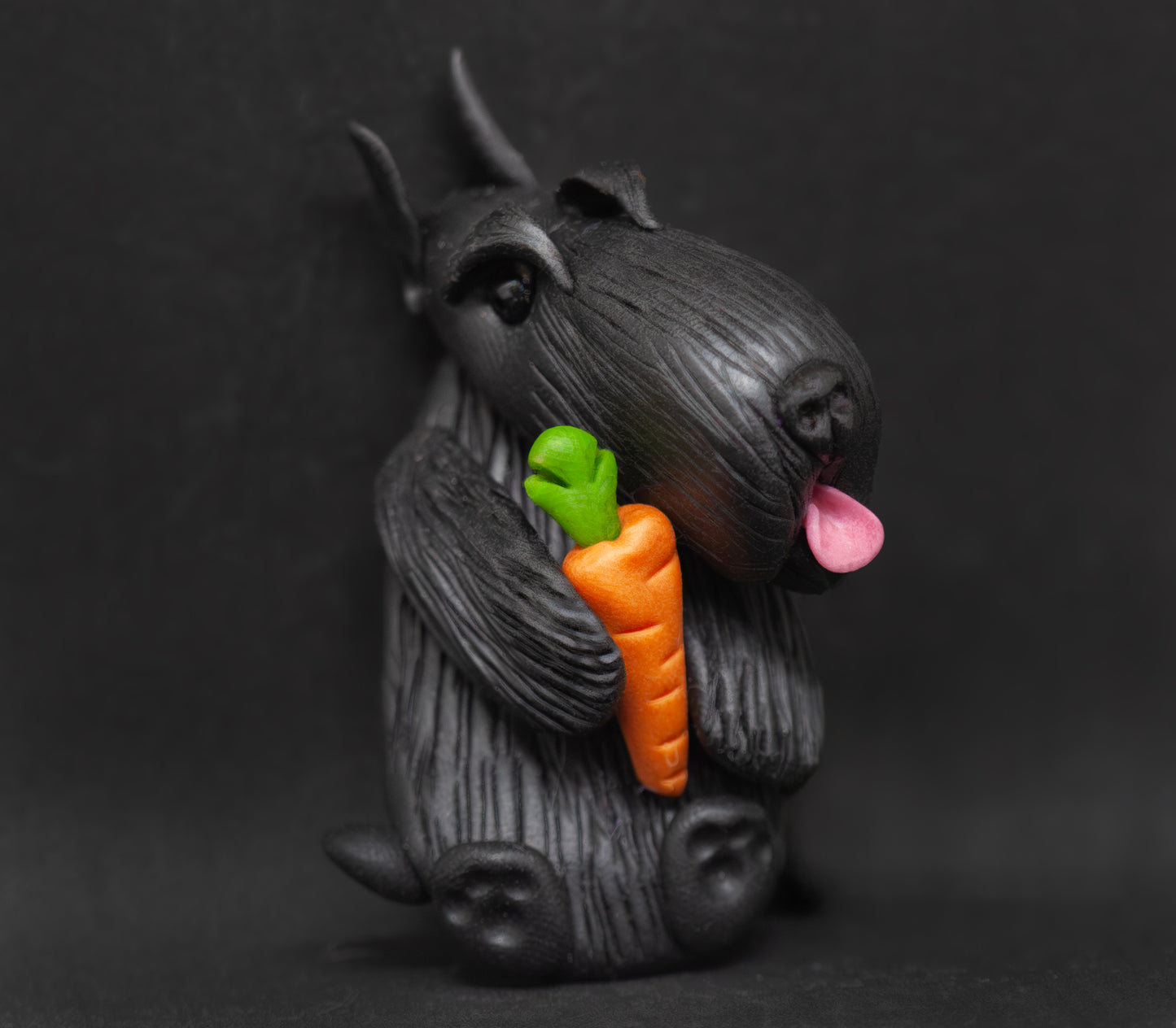 Schnauzer Carrot Magnet