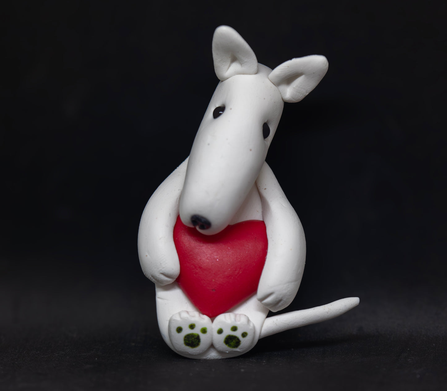 Bull Terrier Heart Magnet (Seconds)