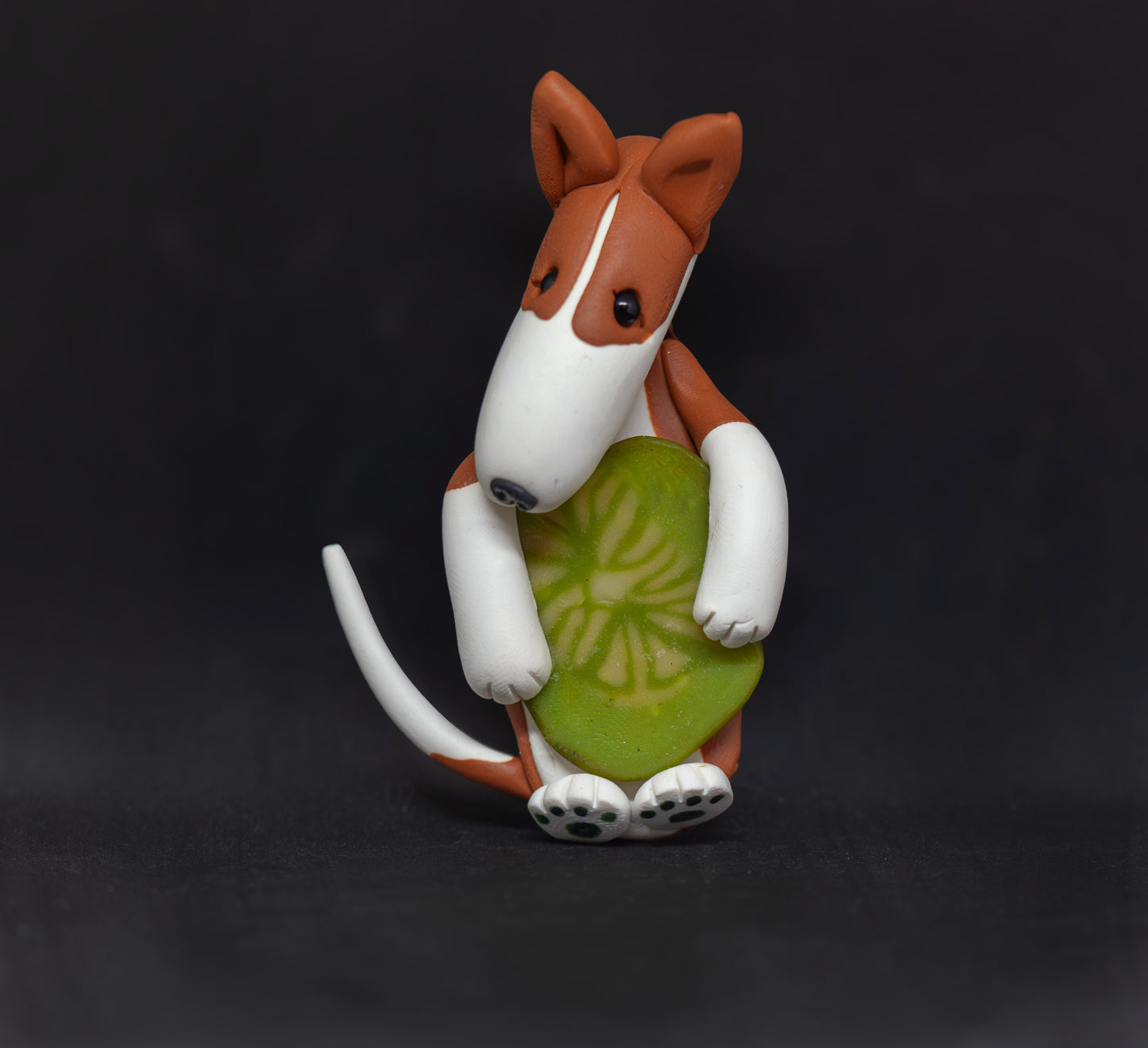 Bull Terrier Pickle Ornament (Seconds)