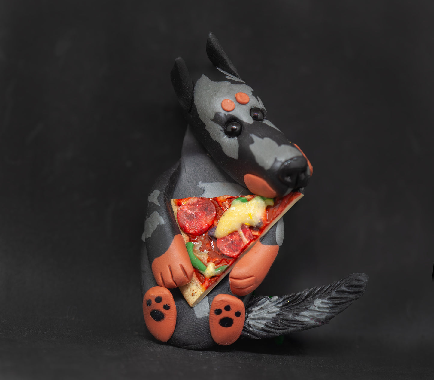 Beauceron Pizza Magnet