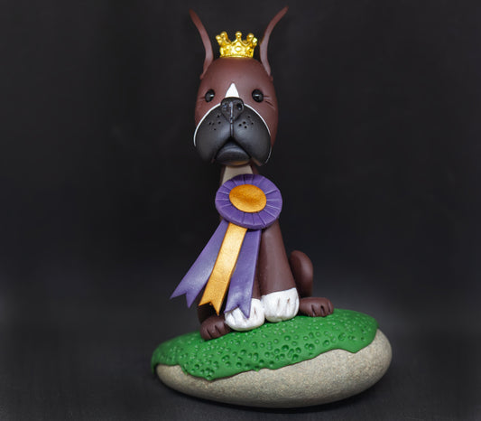 Boxer Best of Breed Figurine