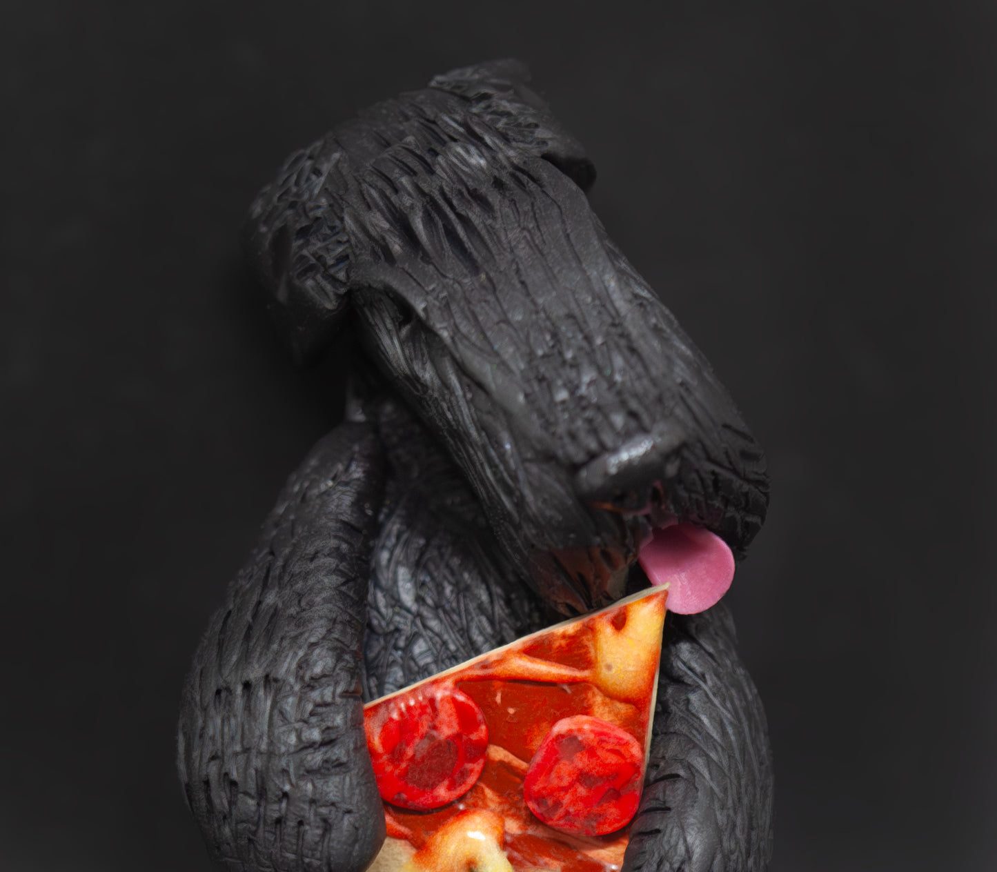 Black Russian Terrier Pizza Magnet