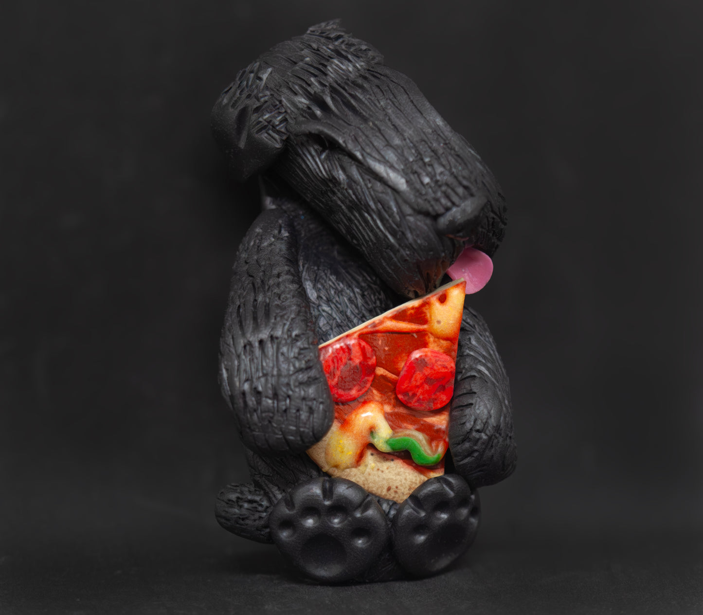 Black Russian Terrier Pizza Magnet