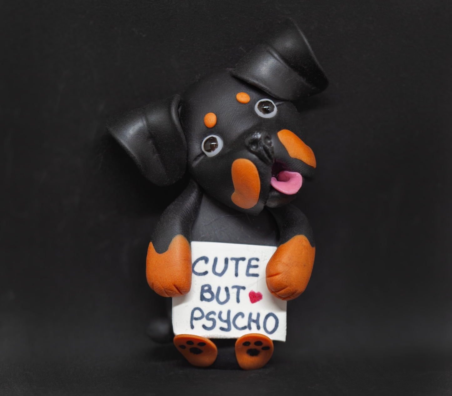 Rottweiler Cute But Psycho Magnet (Seconds)