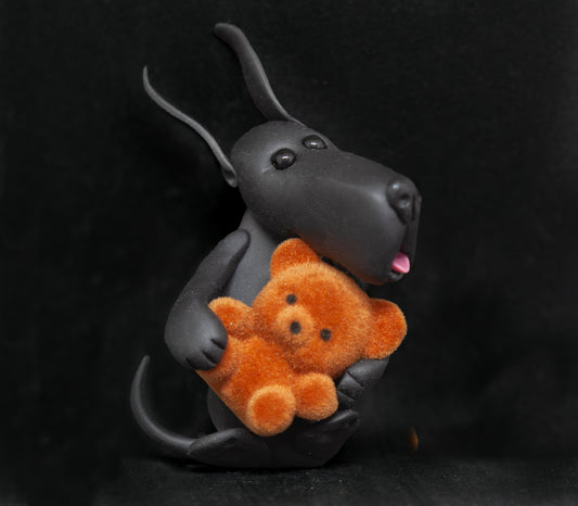 Great Dane Teddy Magnet