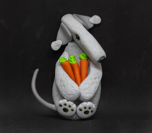 Bedlington Carrots Magnet