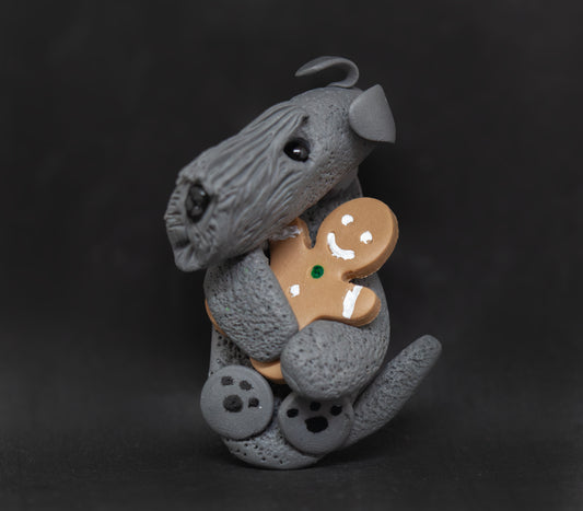 Kerry Blue Terrier Gingerman Magnet (Seconds)