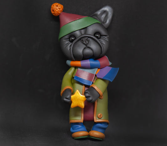 Frenchie Star Ornament