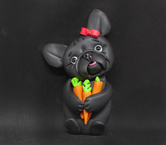 Frenchie Carrots Magnet