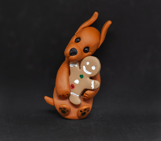 Min Pin Gingerman Magnet